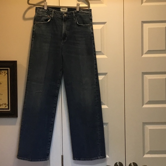 Agolde Denim - Agolde Indigo Denim Jeans, Harper straight leg